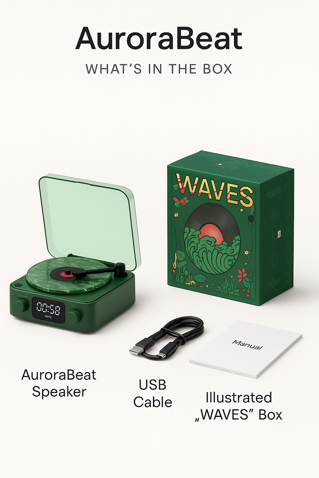 AuroraBeat™ – Bring Northern Lights to Your Room with Sound