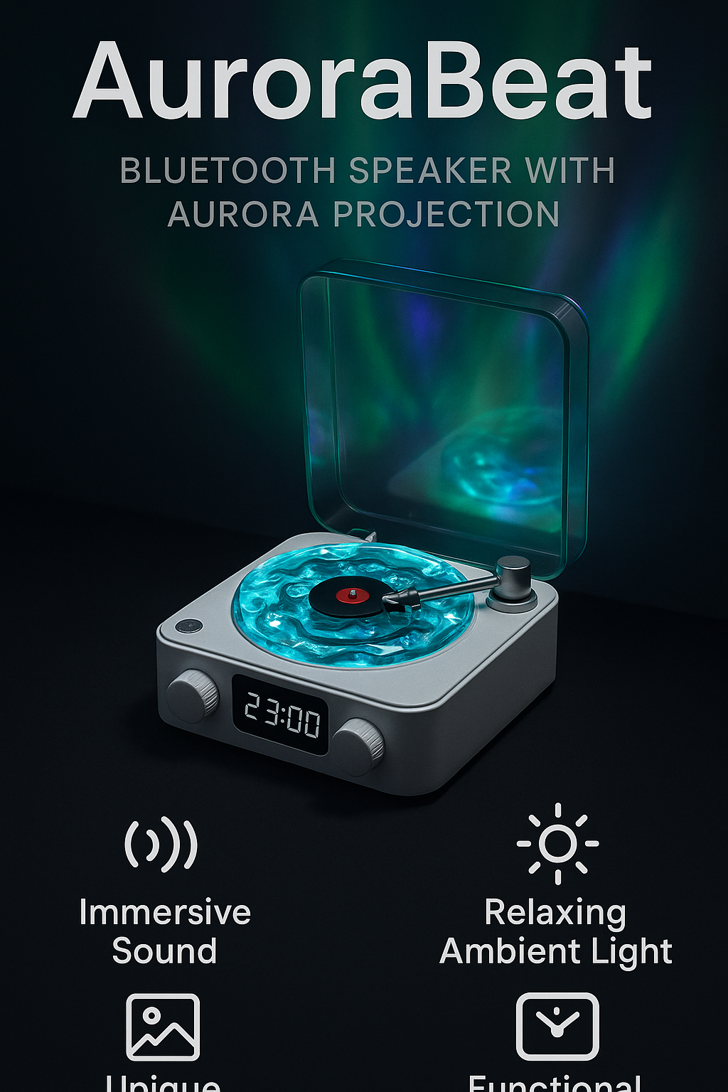 AuroraBeat™ – Bring Northern Lights to Your Room with Sound
